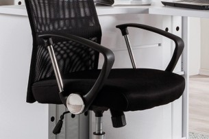 Chaise de bureau 'Max' Mesh Noir