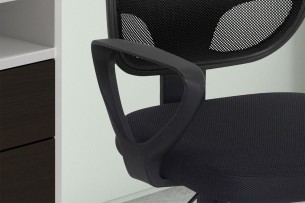 Chaise de bureau 'Hippa' Mesh Noir