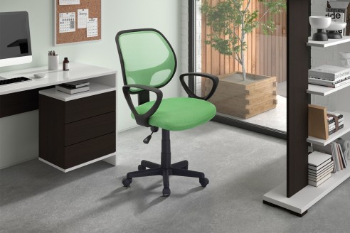 Chaise de bureau 'Hippa' Mesh Lime