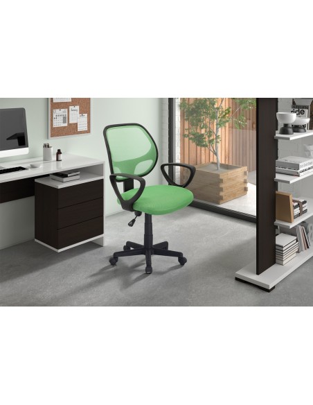 Chaise de bureau 'Hippa' Mesh Lime