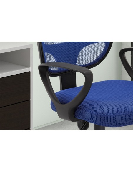 Chaise de bureau 'Hippa' Mesh Bleu