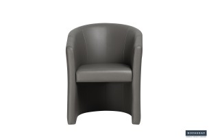 Fauteuil vintage taupe, magasin meuble Nancy en ligne chez vous en 72h