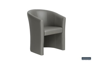 Fauteuil vintage taupe, magasin meuble Nancy en ligne chez vous en 72h