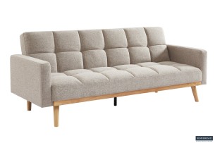 Canapé-lit 'Adana' Tissu Davis Neve 13 Beige