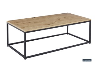 Table basse 'Dallas' Décor Chêne vieilli