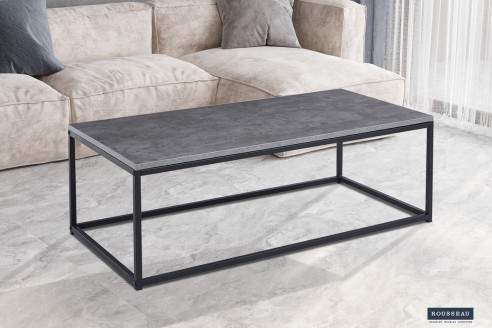 Table basse 'Dallas' Décor Pierre Gris