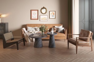 Table basse 'Manus' 45 cm Décor Gris foncé