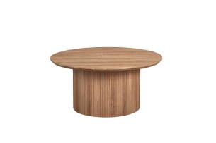 Table basse 'Lagos' 80 cm Ronde Decor Chêne Vieilli