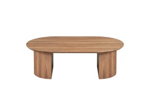 Table basse 'Lagos' 120 cm Décor Chêne Vieilli