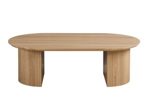 Table basse 'Lagos' 120 cm Décor Chêne Naturel