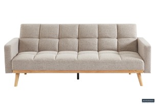 Canapé-lit 'Adana' Tissu Davis Neve 13 Beige