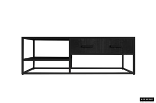 Table basse 'Madeira' 120 cm Bois de Manguier noir