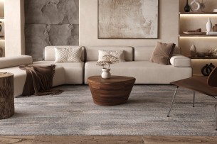 Table basse 'Matteo' Bois de manguier Brun clair