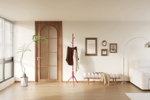 Porte-manteaux 'Kassie' Rouge