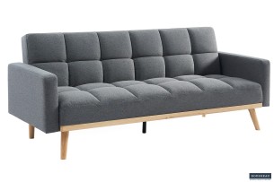 Canapé-lit 'Adana' Tissu Davis Neve 97 Gris