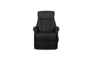 Fauteuil releveur electrique 'Miami' PU Noir