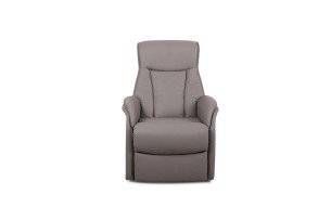 Fauteuiil releveur electrique 'Miami' PU Taupe