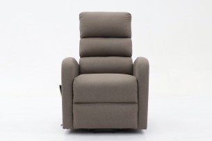 Fauteuil releveur electrique 'Bruges' Tissu Taupe