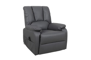 Fauteuil releveur electrique 'Osaka' PU Gris