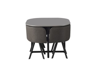 Set table 'Eva' Gris