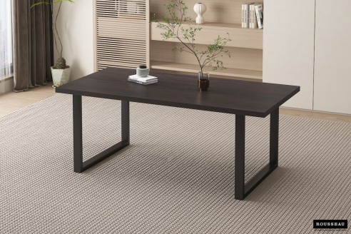 Table 'Alexander' 180 cm Decor Brun foncé