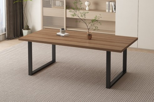 Table 'Alexander' 200 cm Decor Chêne Vieilli