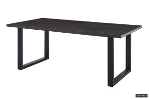 Table 'Alexander' 200 cm Decor Brun foncé
