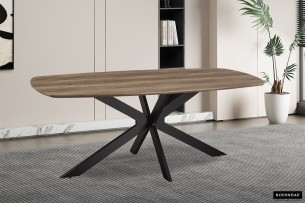 Table 'Aziz' 200 cm Ovale Danoise Décor Mango