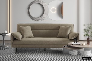 Canapé-lit 'Sivas' Tissu Ote Family 4 Beige