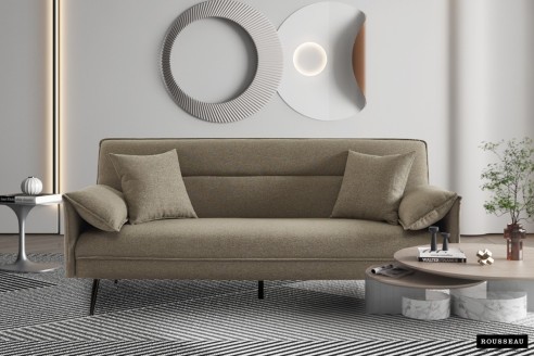 Canapé-lit 'Sivas' Tissu Ote Family 4 Beige