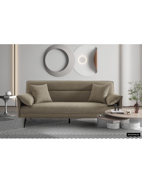 Canapé-lit 'Sivas' Tissu Ote Family 4 Beige
