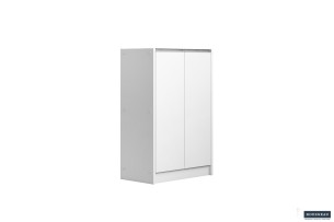Rangement chaus. 'Lilly' 2 portes Blanc