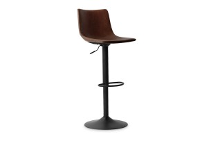 Tabouret de bar 'Trevi' PU Brun