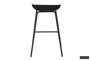 Chaise de comptoir 'Anna' PP Noir