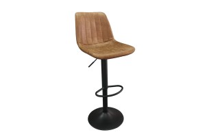 Tabouret de bar 'Barcelona' PU Ote Topper 02 Cognac
