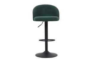 Tabouret de bar 'Arda' Bouclé Vert