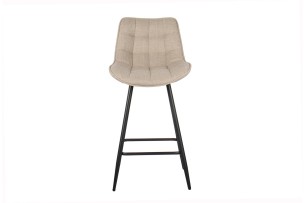 Chaise de comptoir 'Ariba' Tissu Ote Montego 178 Beige/Gris clair