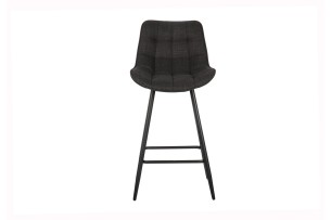 Chaise de comptoir 'Ariba' Tissu Ote Montego 460 Gris foncé